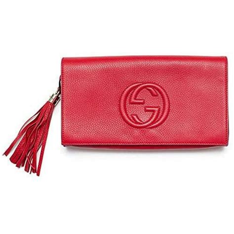 red gucci soho clutch|Gucci velvet clutch.